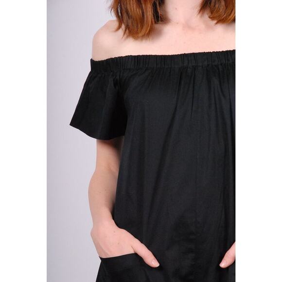 Mara Hoffman Swim Blanche Wide Leg Black Jumper Sz S - Picture 5 of 8